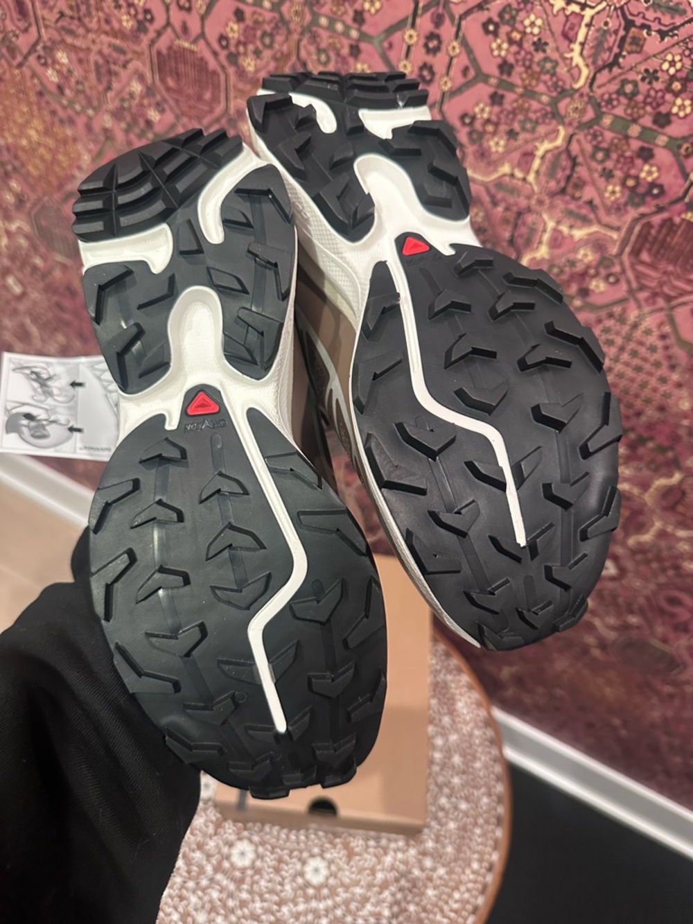 Salomon XT-6 - Earth Brown/Walnut/Ftw Silver - US 6M/7W Sneaker Shoe - Picture 9 of 10